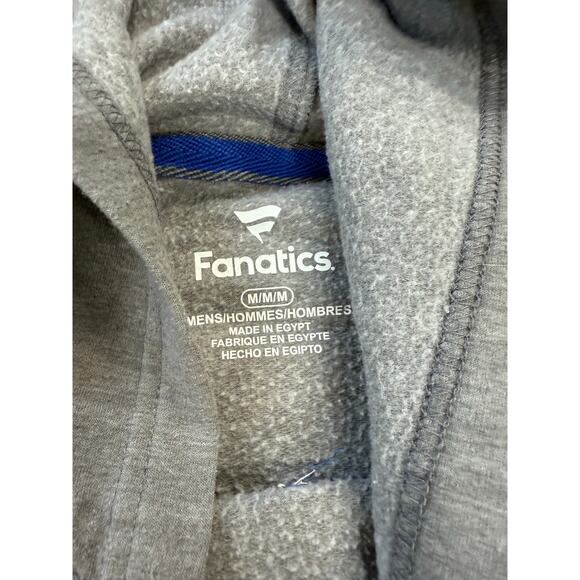 New England Patriots Hoodie Sweatshirt Gray NFL Fanatics Size Medium Unisex - Picture 2 of 6